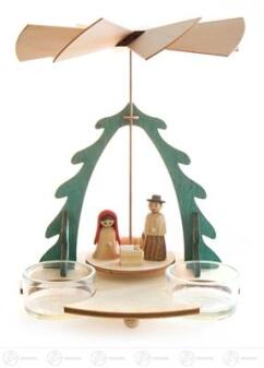 Ersatzteile & Bastelbedarf Bastelsatz Pyramide mit Krippefiguren Breite x Höhe x Tiefe 14 cmx18