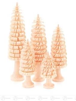 Spanbaum – traditionelle Ringelbäume mit natürlichem Stamm, liebevoll handgefertigt, naturfarben –