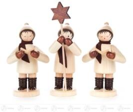 Kurrende Kurrendefiguren gro&szlig; natur (3) Breite x H&ouml;he x Tiefe 5 cmx14 cmx6 cm