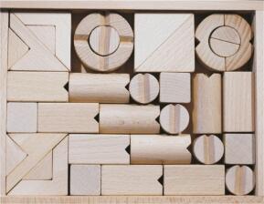 Holzspielzeug Baukasten Erweiterung für Tsumik BxHxT 20,2x8,8x4,3cm
