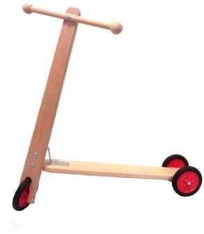 Holzspielzeug - stabiler Holzroller - BxHxT ca. 62x62x62 cm