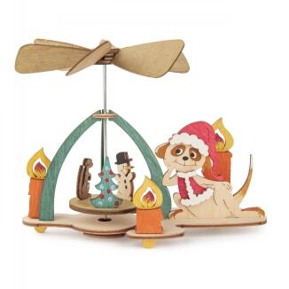 Bastelsatz Wärmespiel Erdmännchen BxHxT 25x16x1cm