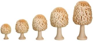 Ringelbaum – Miniatur‑Dekoobjekt – erzgebirgische Holzkunst, naturfarben – Höhe ca. 6 cm