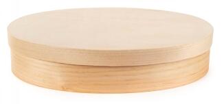 Zubehör Ersatzteil Spanschachtel oval BxHxT 25x15x5 cm