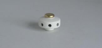 Pyramidennabe – cremefarbenes Ersatzteil für Modelle Nr. 70084/70092, filigran verarbeitet aus Holz 