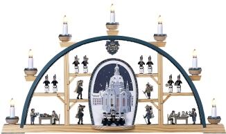 Schwibbogen Dresdner Frauenkirche elektrisch BxHxT 70x40x5cm