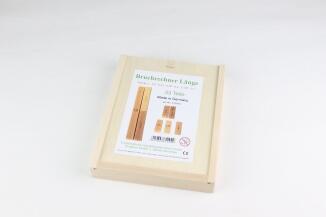 Holzspielzeug - Lernspielzeug Bruch & Prozentrechner in der Kiste - BxHxT 20,5x19,5x4,5cm