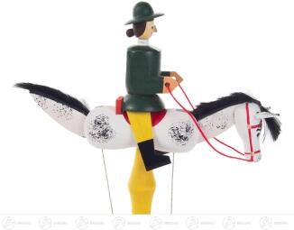 Spielzeug Pendelreiter Dame, sortiert Höhe ca 16,5 cm