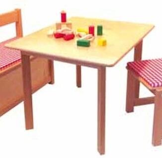 Kindertisch – robuster Holztisch – BxHxT ca. 74x55x58 cm