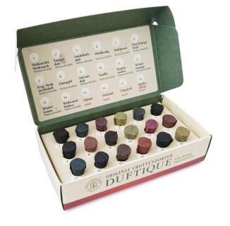 Räucherkerzen – vielseitige Duftkompositionen mit winterlichem Weihnachtszauber, handgefertigt aus