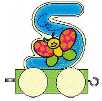 Holzbuchstabe – fröhliches S mit farbenfrohem Tiermotiv auf Rädern, robust und detailreich – BxHxT =