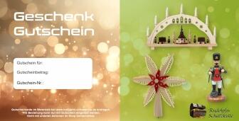 Geschenk-Gutschein f&uuml;r Rudolphs-Schatzkiste