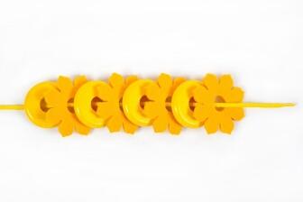 Holzspielzeug Steckspiel „Flowerpower“ LxBxH 310x245x100mm