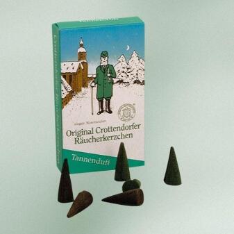 Räucherkerzen – natürlicher Tannenduft, traditionell und handgefertigt, passend für Räucherfiguren –