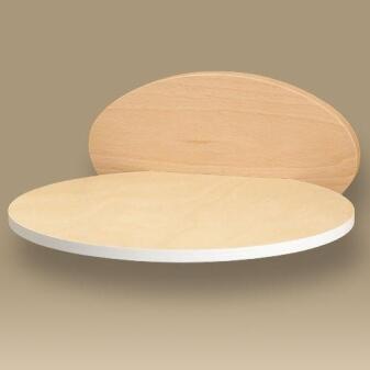 Unterstellbänke und Zubehör – praktische Universal-Wandhalterung aus Holz – ca. 20 x 11 cm