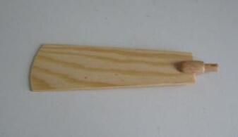 Ersatzteil – Pyramidenflügel aus naturbelassenem Holz, passend für Pyramide Nr. 70026 – BxHxT = 14 x