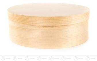 Ersatzteile & Bastelbedarf Spanschachtel rund Breite x Höhe x Tiefe 23 cmx8 cmx23 cm