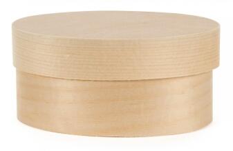 Zubehör Ersatzteil Spanschachtel oval BxHxT 9x5,5x4 cm