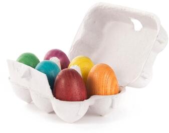 Ostereier im Eierkarton (6) Höhe = 35mm