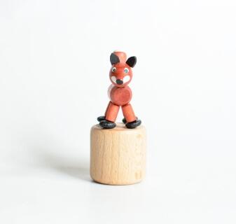 Wackelfigur – Tolles Holzspielzeug Fuchs – Höhe ca. 7 cm