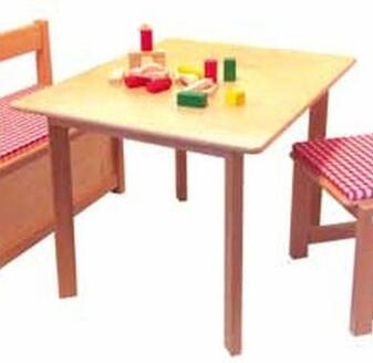 Kindertisch – robuster Holztisch – BxHxT ca. 74x55x58 cm