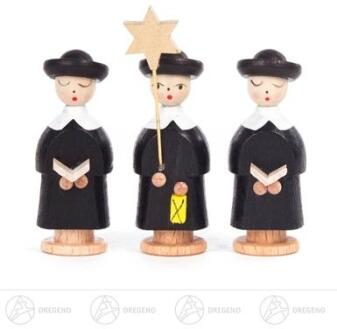 Kurrende Kurrendefiguren schwarz (3) Breite x Höhe x Tiefe 2 cmx5 cmx2 cm