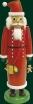Nussknacker Weihnachtsmann mit Geschenke Höhe= 45cm