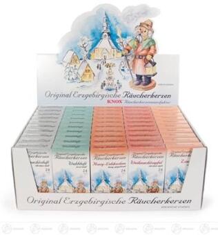 Räucherkerzen Verkaufsdisplay – traditionelles Design für 50 Räucherkerzen von Großhandel Dregeno
