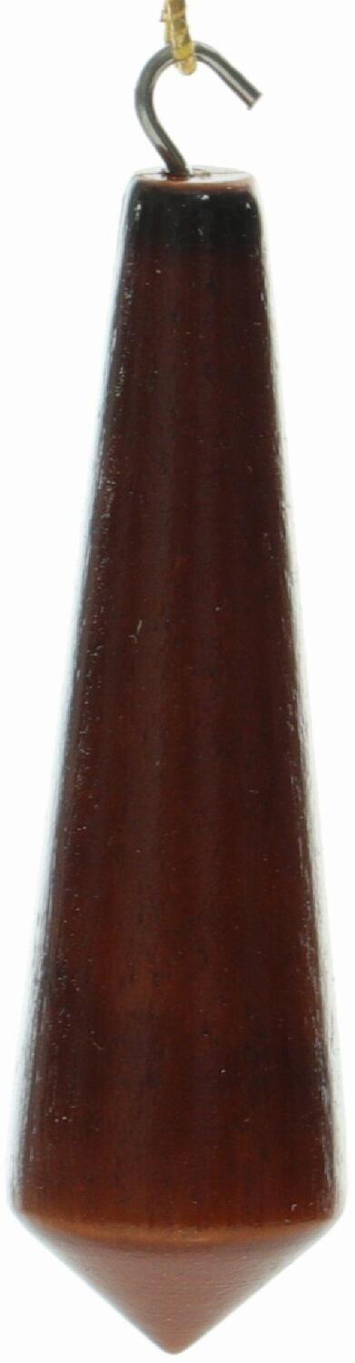 Ersatzteil &ndash; detailreicher Zapfen mit Haken, braun f&uuml;r Weihnachtskranz und Leuchter &ndash; BxHxT = 1,2 x 5 x 1,2 cm