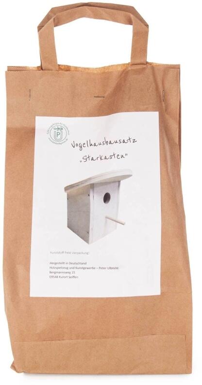 Bastelsatz Vogelhaus Starkasten BxHxT 15x23x25cm