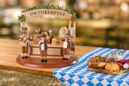 Oktoberfest-Spieluhr aus dem Erzgebirge