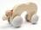 Babyspielzeug &ndash; liebevoller Rolli Elefant mit bunten Farben, Holzdesign &ndash; BxHxT = 12 x