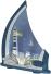 LED Lichterspitze – Maritim – BxHxT: 52 cm x 53,5 cm x 9 cm