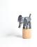 Wackelfigur – Niedliches Holzspielzeug Elefant – Höhe ca. 7,5 cm