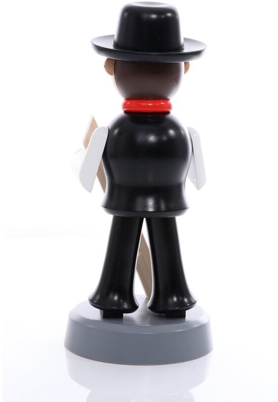 Räucherfigur - Räuchermann Zimmermann mit Brett- Höhe 30cm