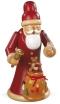 Räucherfigur Räuchermann groß Weihnachtsmann mit Geschenken (BxH):13x22cm