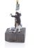 Miniaturbergwerk – Bergmann Schneeberger Obersteiger mit Edelstein – bunt – BxHxT 8,5x9,5x6cm -
