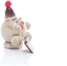 Räucherfigur - Räucherschneeball Natur mit Schneeschieber und Bommelmütze - Ansicht Rechts - Die Räucherfigur gehört einfach zu Weihnachten