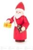 Weihnachtliche Miniatur Nikolaus farbig Höhe ca 6,5 cm