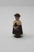 Miniaturfigur Kurrende Sänger mit Bommelmütze 4,5 cm Höhe 4,5 cm