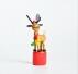 Wackelfigur – Fröhliches Holzspielzeug Weihnachtselch – Höhe ca. 10,5 cm