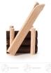 Ersatzteile & Bastelbedarf Holzstapel mit Ski Breite x Höhe x Tiefe 3,1 cmx4,7 cmx2 cm