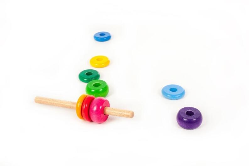 Holzspielzeug - Steckspiel 