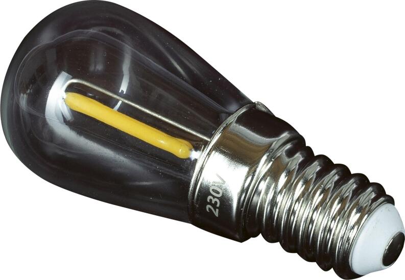 Ersatzteil – LED-Lampe E14 warmweiß, 230V, 0,7W, passend für Schwibbögen und Fensterbilder –