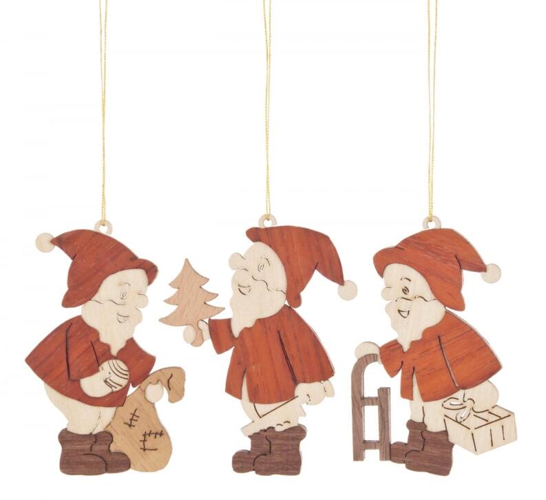 Baumbehang Weihnachtsmann (6) Höhe 6cm