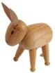 Miniaturfigur Holzfigur Esel Höhe=5cm