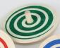 Holzspielzeug - Spiralkreisel Grün - LxBxH 8x8x3,4cm