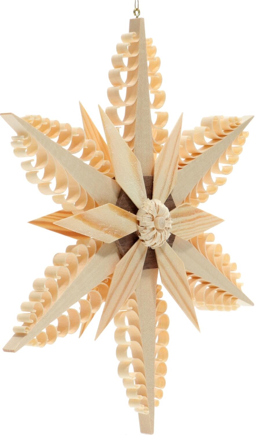 Spanstern-Mitte-mit-Kieferstern-und-dunkles-Furnier - Ansicht Rechts - Tolle Farbakzente durch