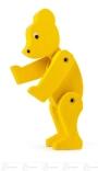 Spielzeug Bär gelb groß, beweglich Höhe ca 11,5 cm